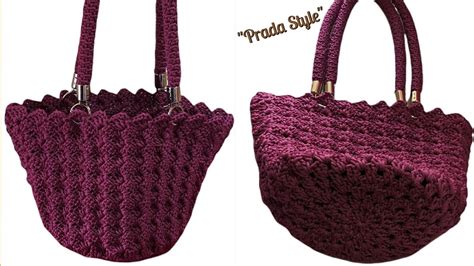 borse uncinetto prada 2024|Borse crochet: dall'it.